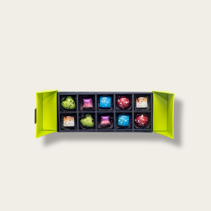 10 Piece Dark Chocolate Gift Box, hi-res